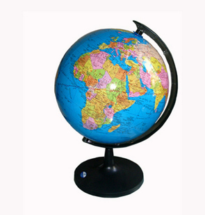小神鸽18.2cm中英文双语标注政区地图、地球仪