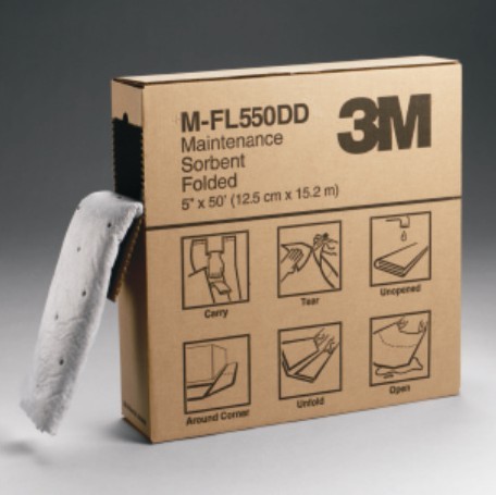 M-FL5500DD折叠式维修吸油棉   吸油棉